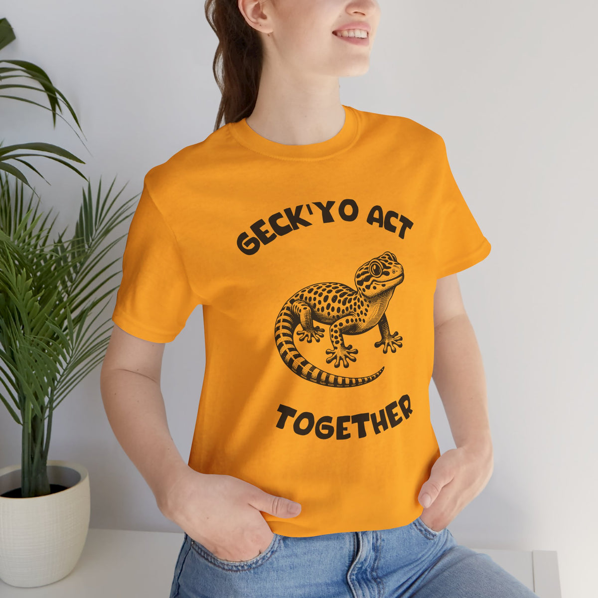 Geck’Yo Act Together - Clever Gecko Graphic Tee